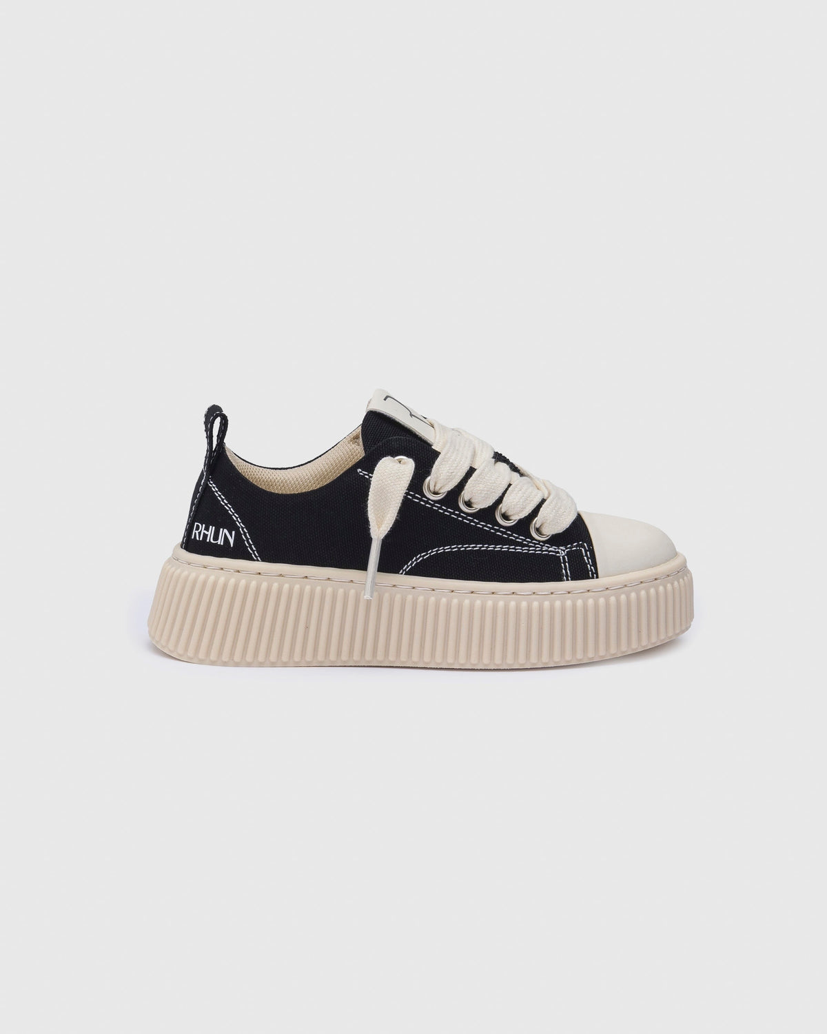 Sneakers 2020 Treble Black Canvas Kids