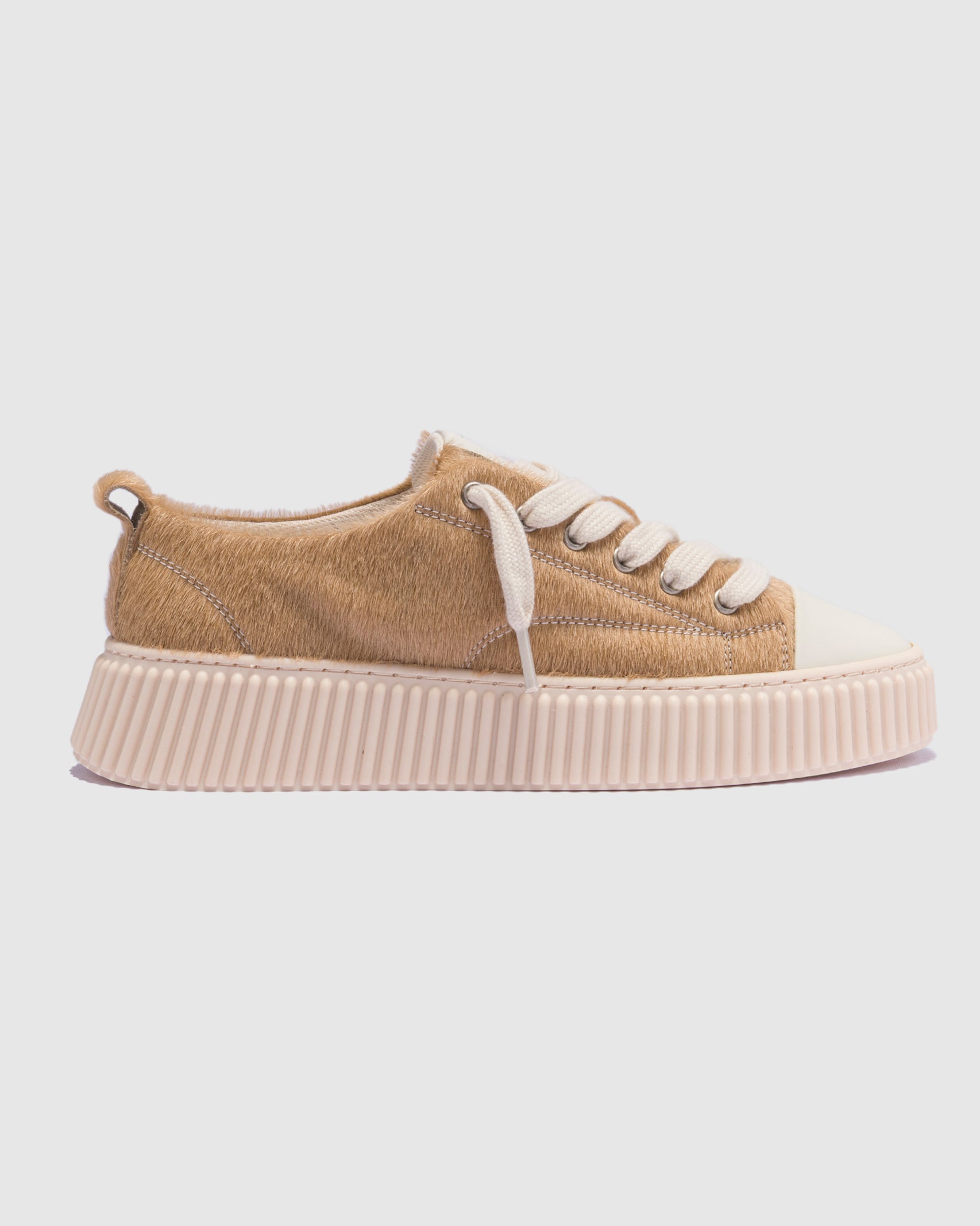 Sneakers 2020 Treble Camel Pony