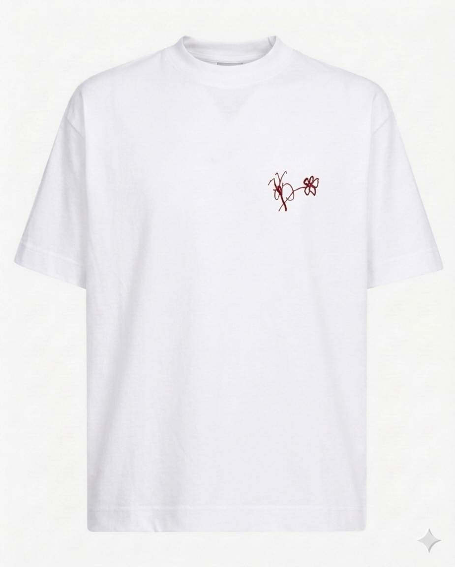 T-SHIRT FLOWER BIANCA