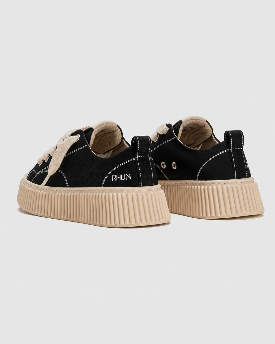Sneakers 2020 Treble Black Canvas Kids