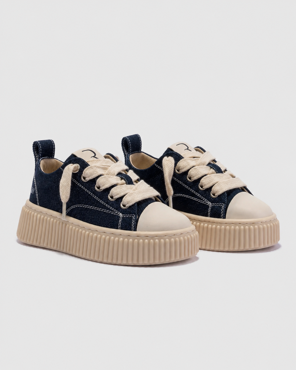 Sneakers 2020 Treble Denim Canvas Kids