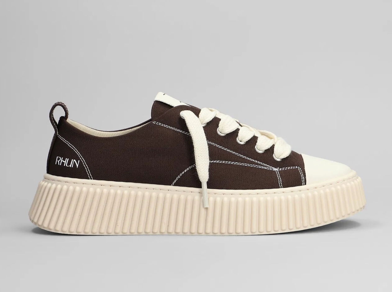 Sneakers 2020 Treble Brown Canvas