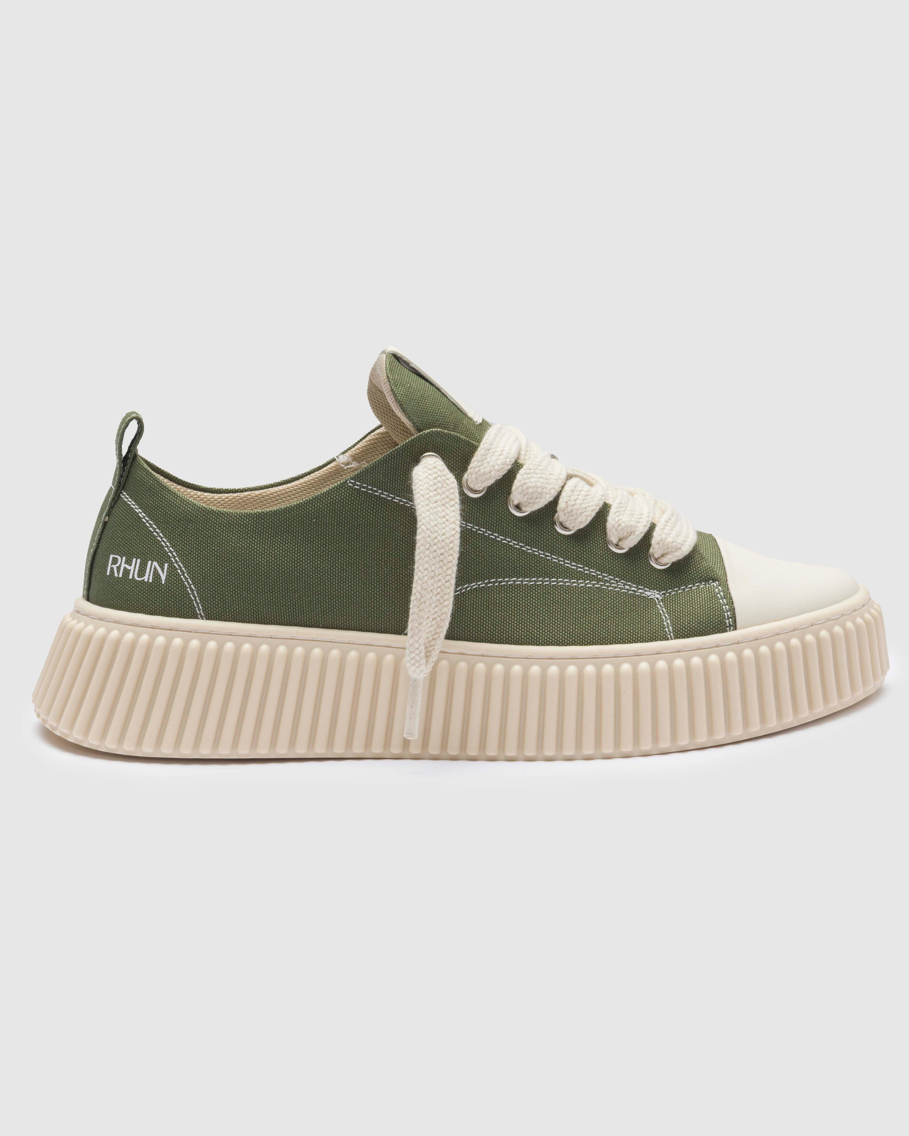 Sneakers 2020 Treble Green Canvas
