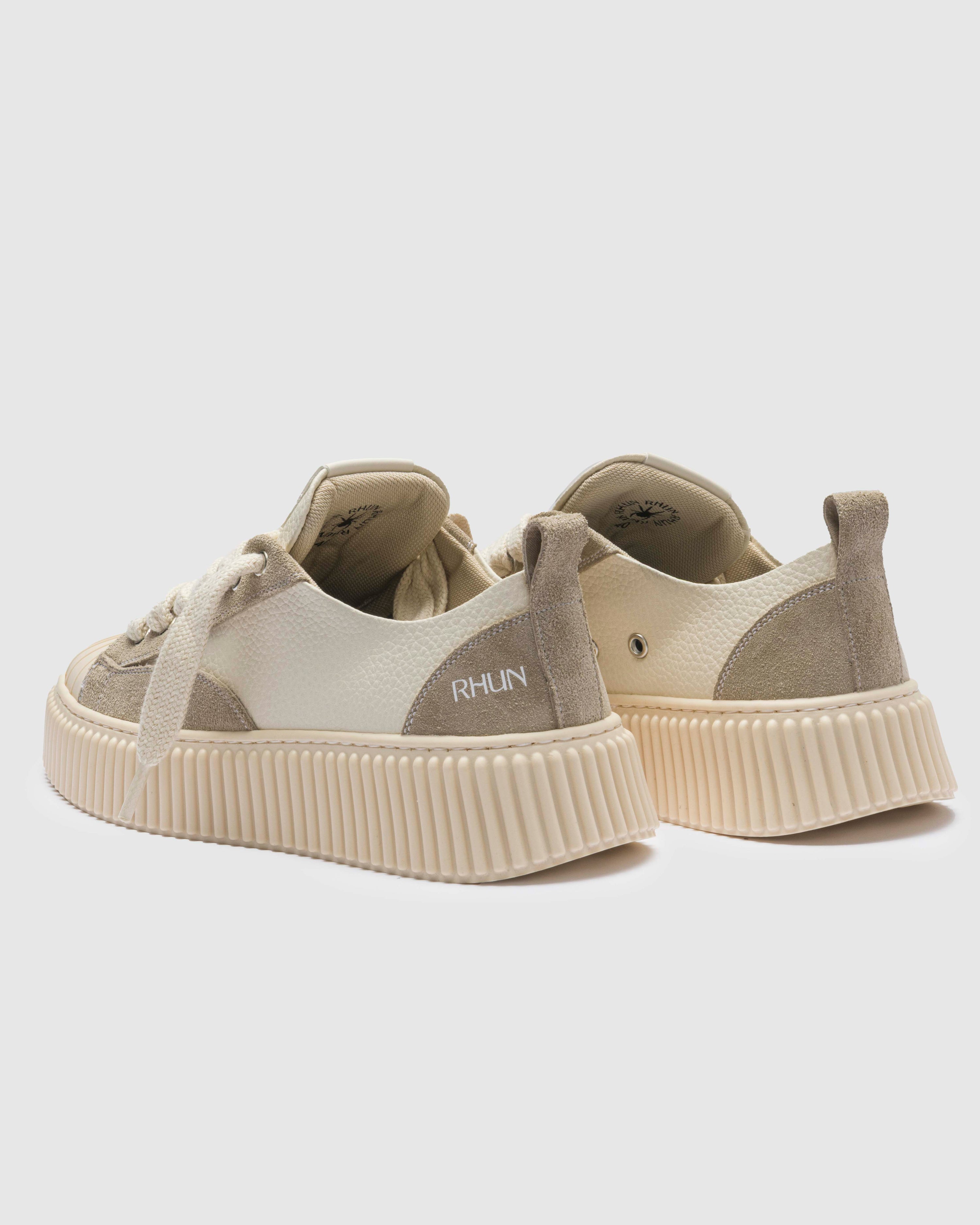 Sneakers 2025 Treble Beige Grain Leather